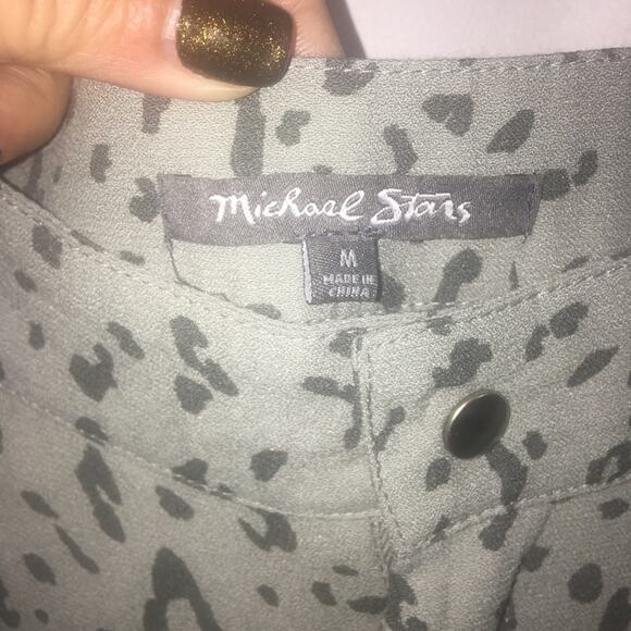Michael Stars Women's Animal Printed Pants Size Medium - Picture 4 of 8